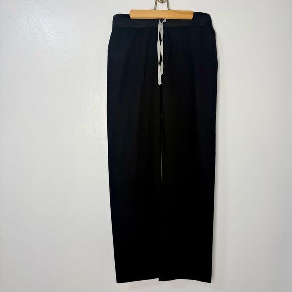 Figs Casma Top and Livingston High Waist Pants Set Black |  XS - Picture 5 of 8